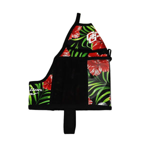 Black Floral Half Gallon Gear Fitness Hydration Cover