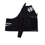 Black with White Logo Gallon Gear Fitness Hydration Cover