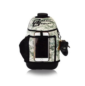 Digital Camo Gallon Gear Fitness Hydration Cover