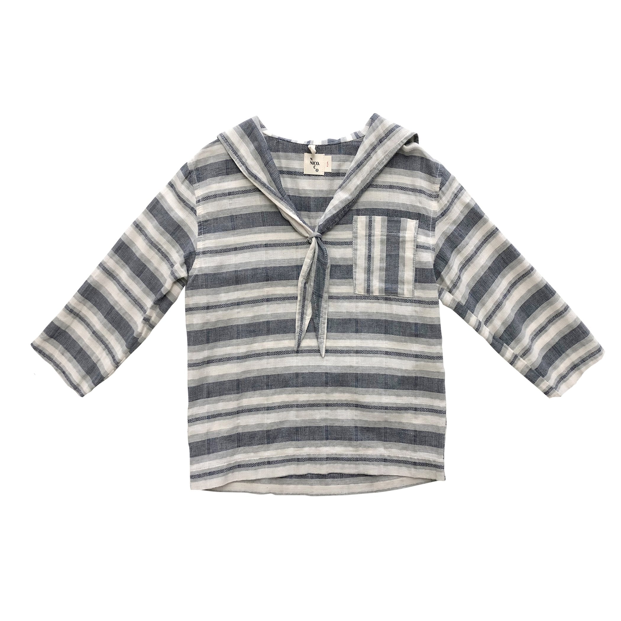 Tomas Stripe Sailor Shirt